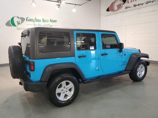 used 2017 Jeep Wrangler Unlimited car, priced at $21,498