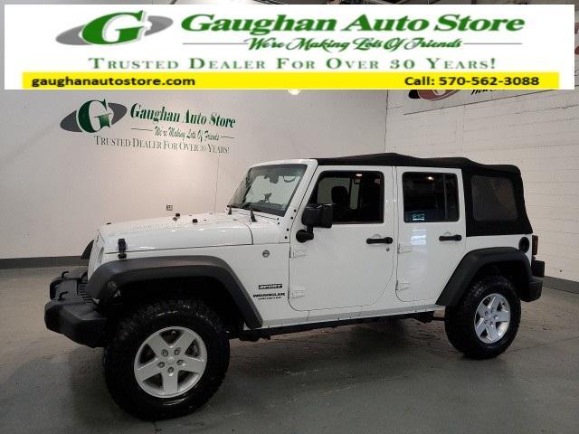 used 2016 Jeep Wrangler Unlimited car, priced at $18,998
