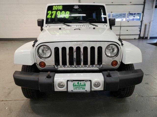 used 2016 Jeep Wrangler Unlimited car, priced at $24,498