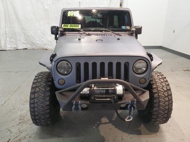 used 2015 Jeep Wrangler Unlimited car, priced at $25,498