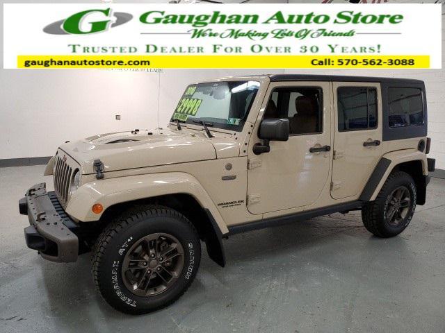 used 2016 Jeep Wrangler Unlimited car, priced at $25,498