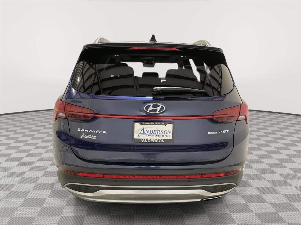 used 2021 Hyundai Santa Fe car, priced at $27,900