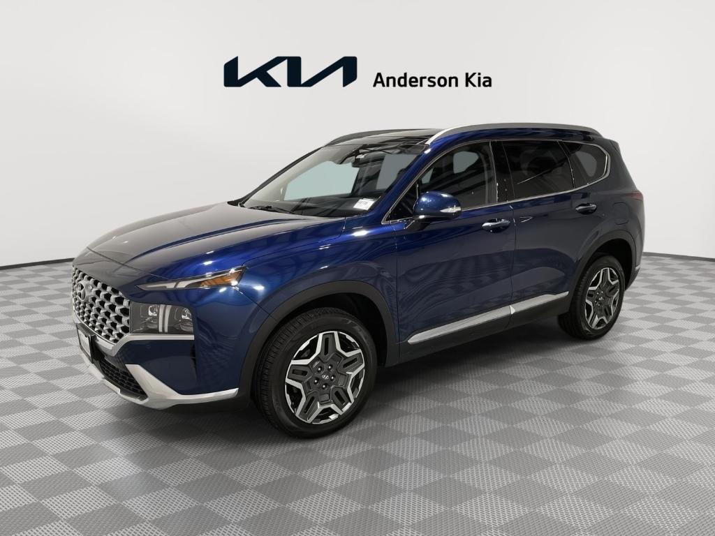 used 2021 Hyundai Santa Fe car, priced at $27,900