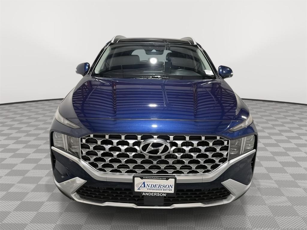 used 2021 Hyundai Santa Fe car, priced at $27,900