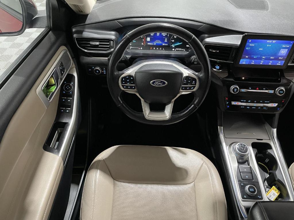 used 2021 Ford Explorer car, priced at $27,500