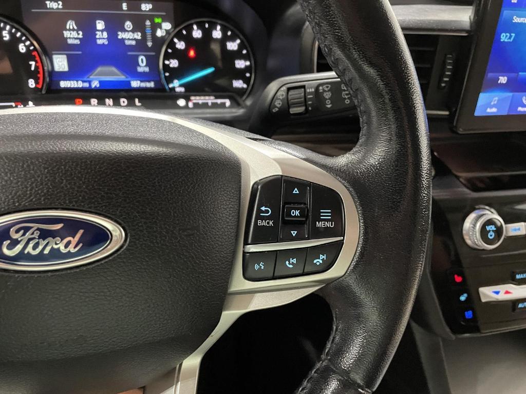 used 2021 Ford Explorer car, priced at $27,500