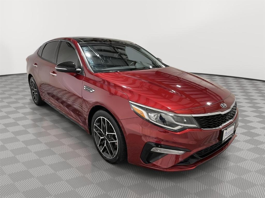 used 2020 Kia Optima car, priced at $18,000