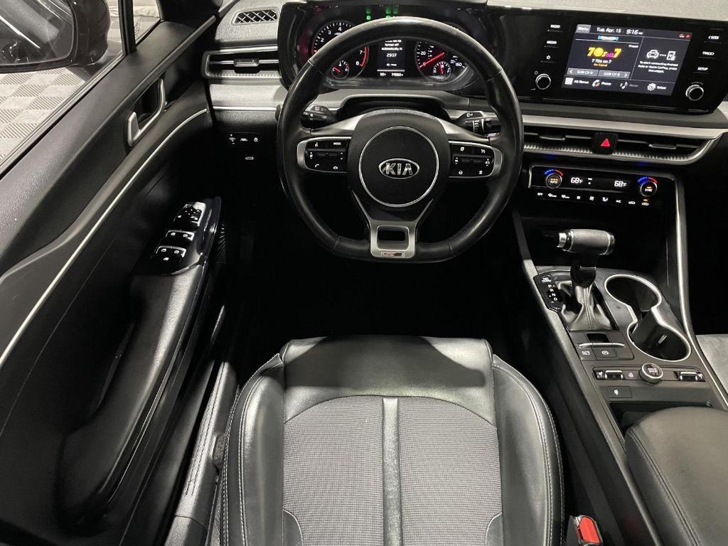 used 2021 Kia K5 car, priced at $23,000