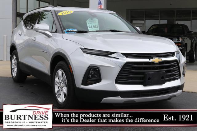 used 2019 Chevrolet Blazer car, priced at $24,988