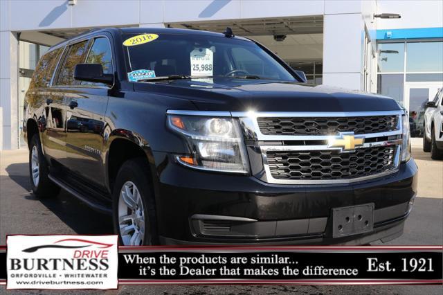 used 2018 Chevrolet Suburban car, priced at $25,988