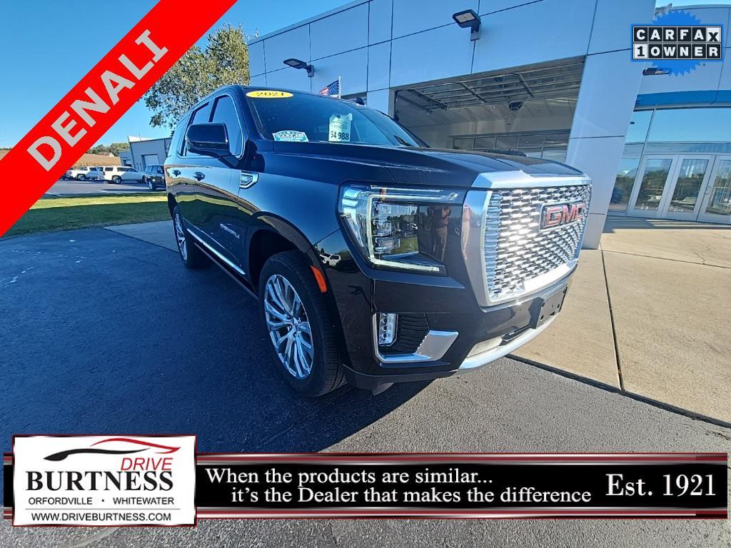 used 2021 GMC Yukon car, priced at $50,400