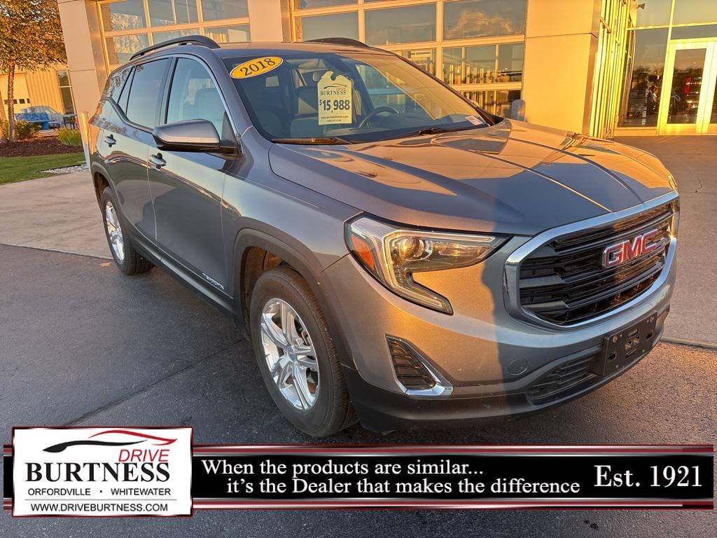 used 2018 GMC Terrain car, priced at $15,511
