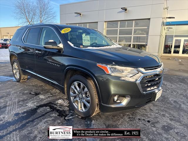 used 2021 Chevrolet Traverse car, priced at $27,775