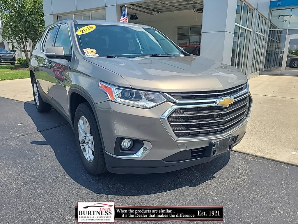 used 2018 Chevrolet Traverse car, priced at $15,987
