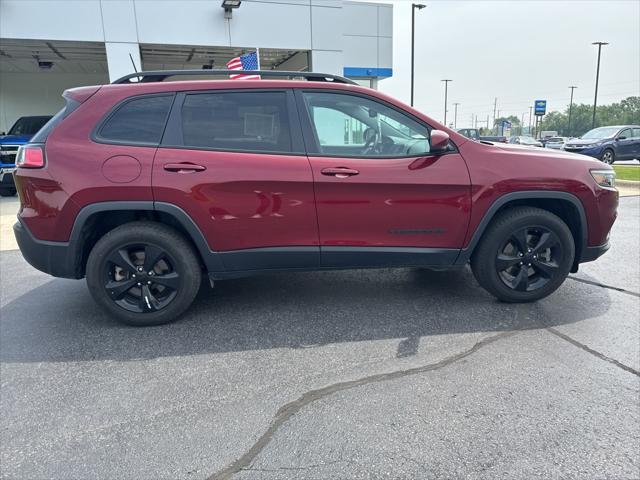 used 2021 Jeep Cherokee car, priced at $18,942
