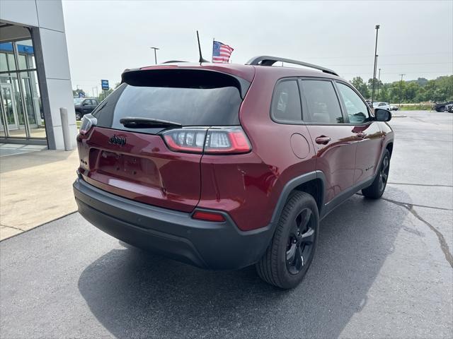 used 2021 Jeep Cherokee car, priced at $18,942
