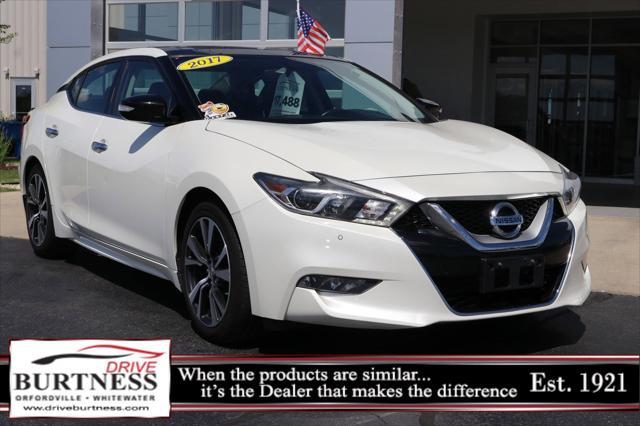 used 2017 Nissan Maxima car, priced at $17,488