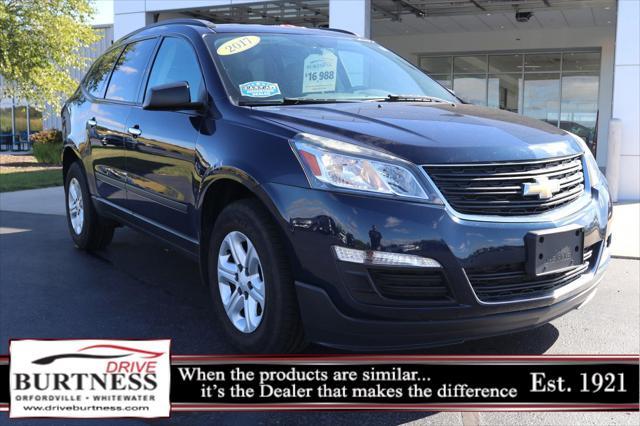 used 2017 Chevrolet Traverse car, priced at $16,374