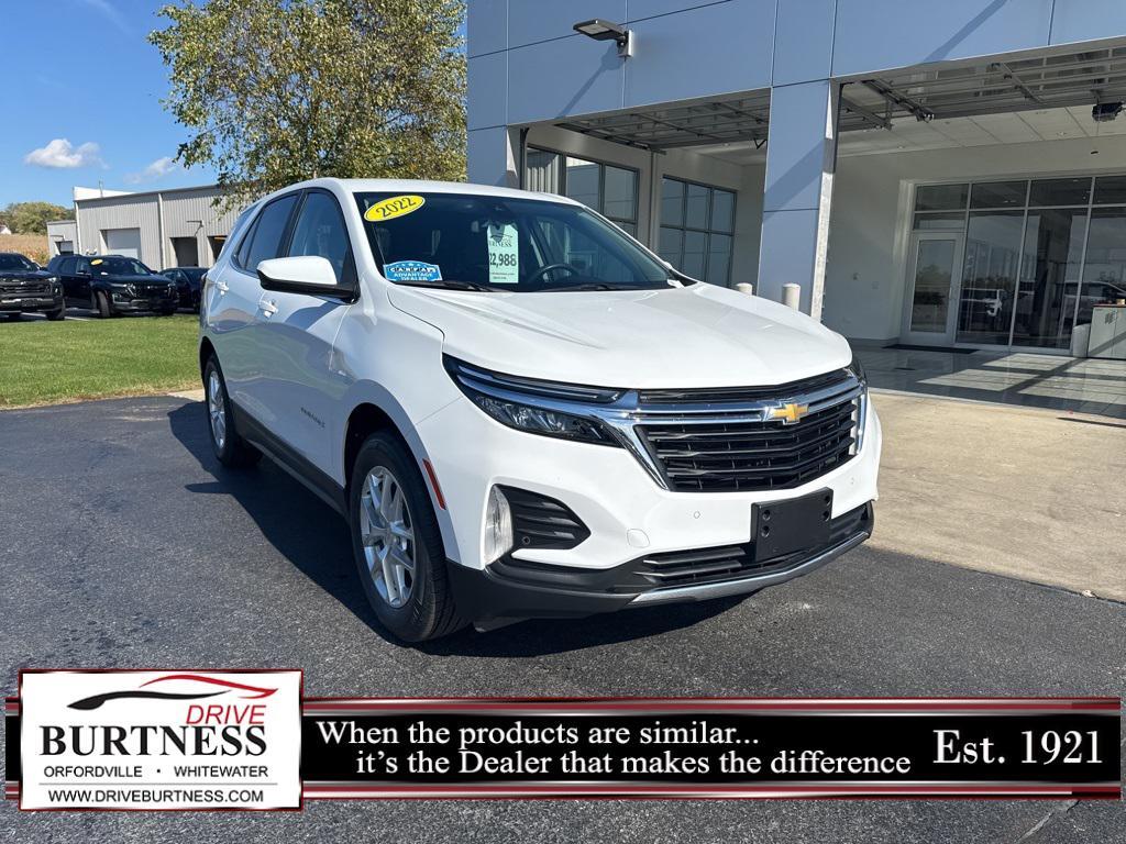 used 2022 Chevrolet Equinox car, priced at $22,988