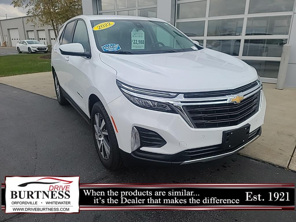 used 2022 Chevrolet Equinox car, priced at $22,988