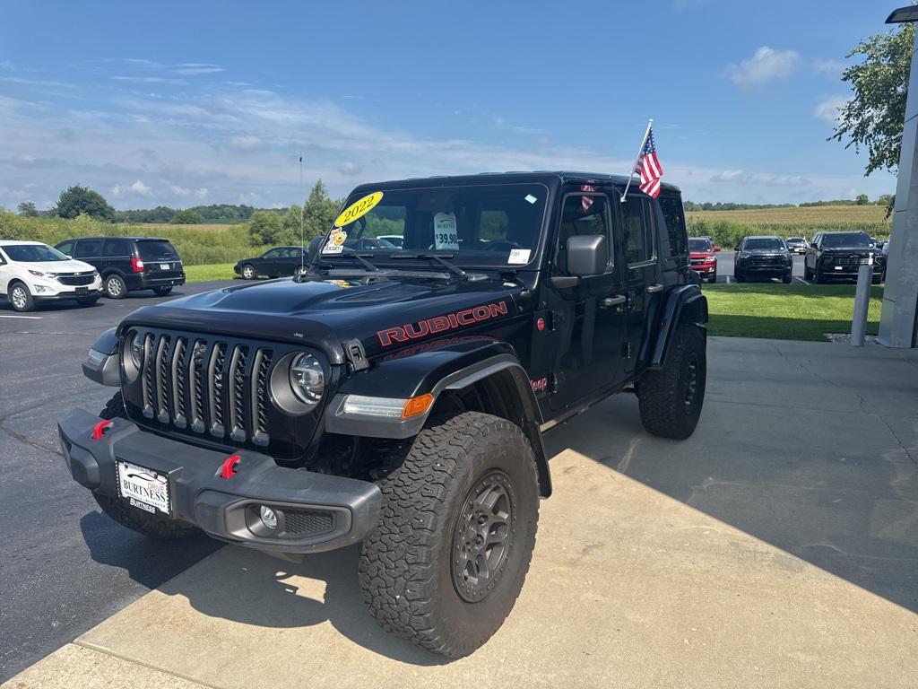 used 2022 Jeep Wrangler Unlimited car, priced at $38,306