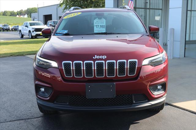 used 2019 Jeep Cherokee car, priced at $15,992