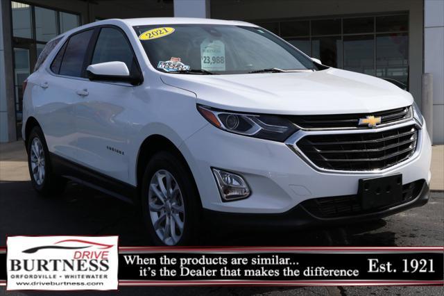 used 2021 Chevrolet Equinox car, priced at $23,444