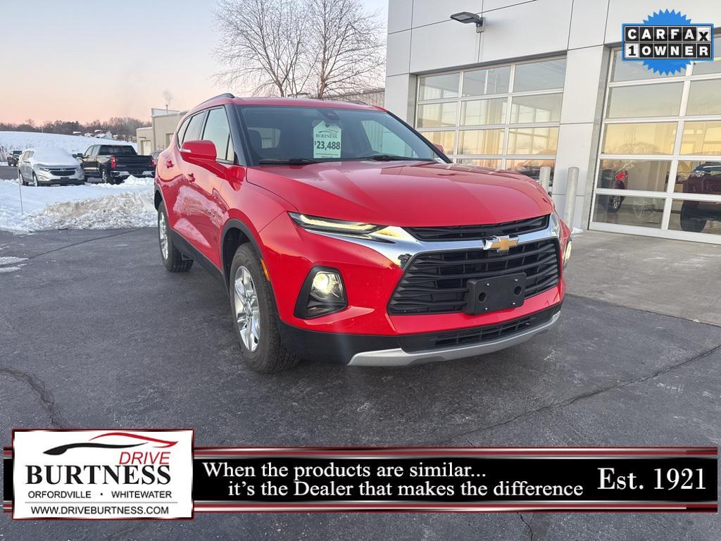 used 2021 Chevrolet Blazer car, priced at $23,488