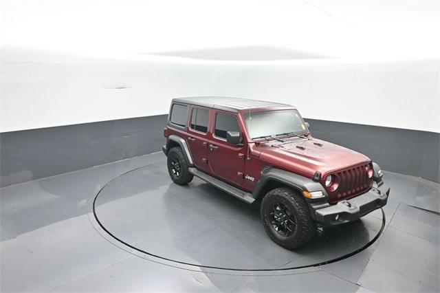 used 2021 Jeep Wrangler Unlimited car, priced at $27,958