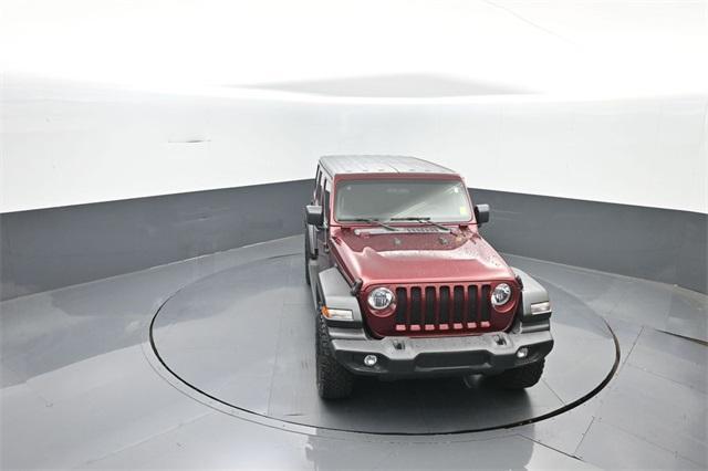 used 2021 Jeep Wrangler Unlimited car, priced at $27,958
