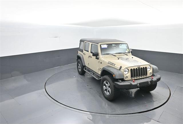 used 2017 Jeep Wrangler Unlimited car, priced at $18,340