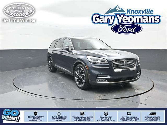 used 2022 Lincoln Aviator car, priced at $44,210