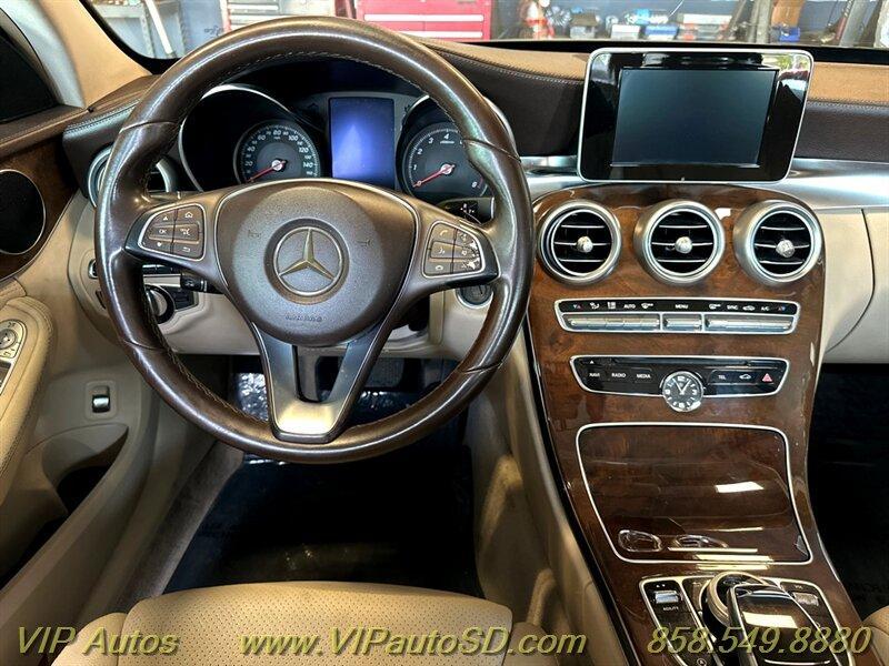 used 2015 Mercedes-Benz C-Class car, priced at $12,499