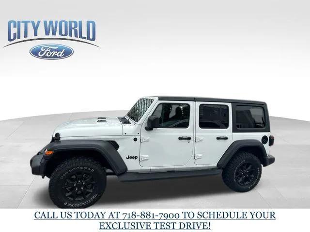 used 2020 Jeep Wrangler Unlimited car, priced at $28,999