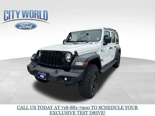 used 2020 Jeep Wrangler Unlimited car, priced at $28,999