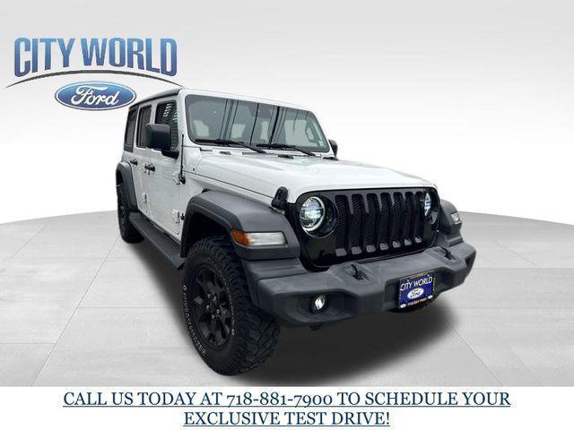 used 2020 Jeep Wrangler Unlimited car, priced at $28,999