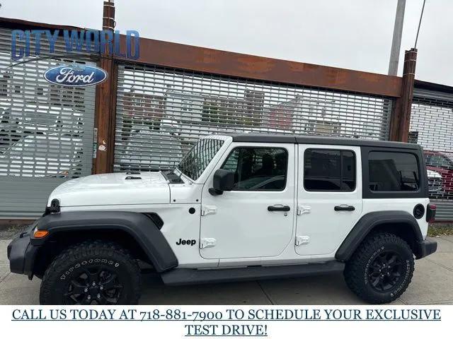 used 2020 Jeep Wrangler Unlimited car, priced at $25,999