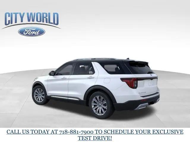 new 2025 Ford Explorer car, priced at $63,530