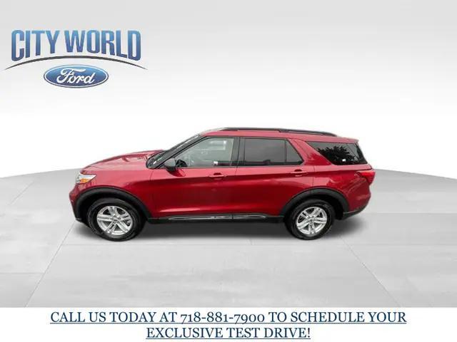 used 2021 Ford Explorer car, priced at $28,222