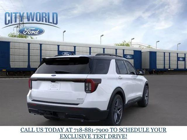 new 2025 Ford Explorer car, priced at $53,723