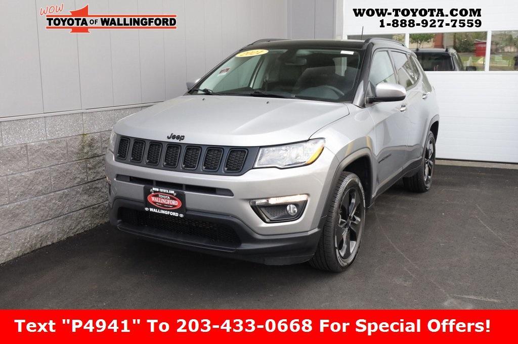 used 2021 Jeep Compass car, priced at $21,925