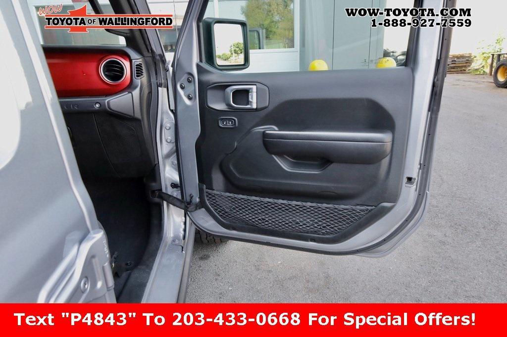 used 2021 Jeep Wrangler Unlimited car, priced at $35,525