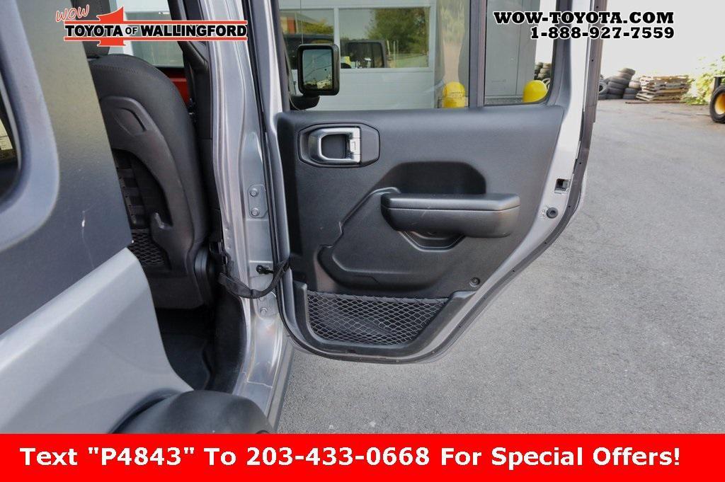 used 2021 Jeep Wrangler Unlimited car, priced at $35,525