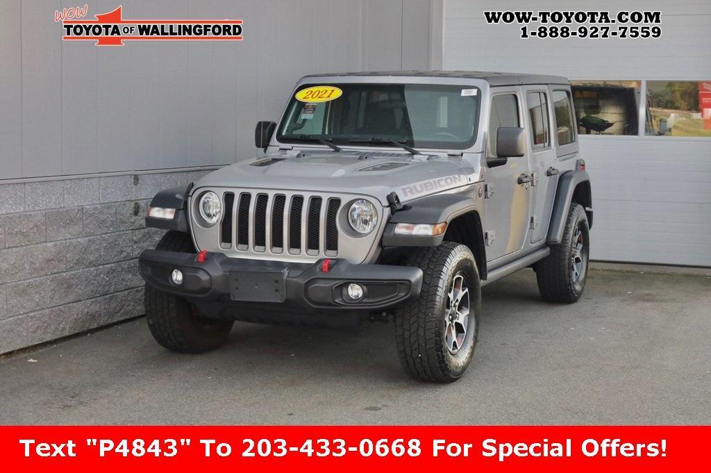 used 2021 Jeep Wrangler Unlimited car, priced at $37,725