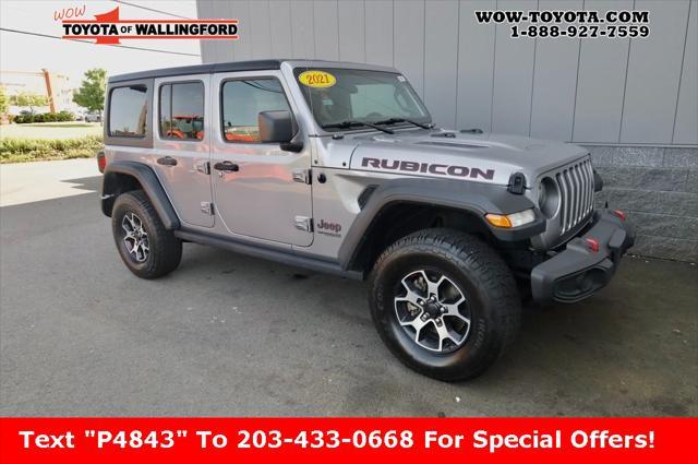 used 2021 Jeep Wrangler Unlimited car, priced at $36,925