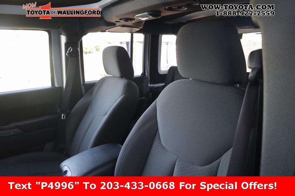 used 2018 Jeep Wrangler JK Unlimited car, priced at $23,925