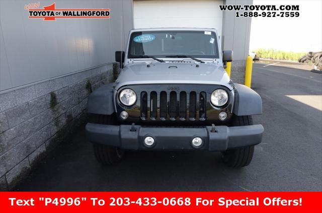 used 2018 Jeep Wrangler JK Unlimited car, priced at $26,925