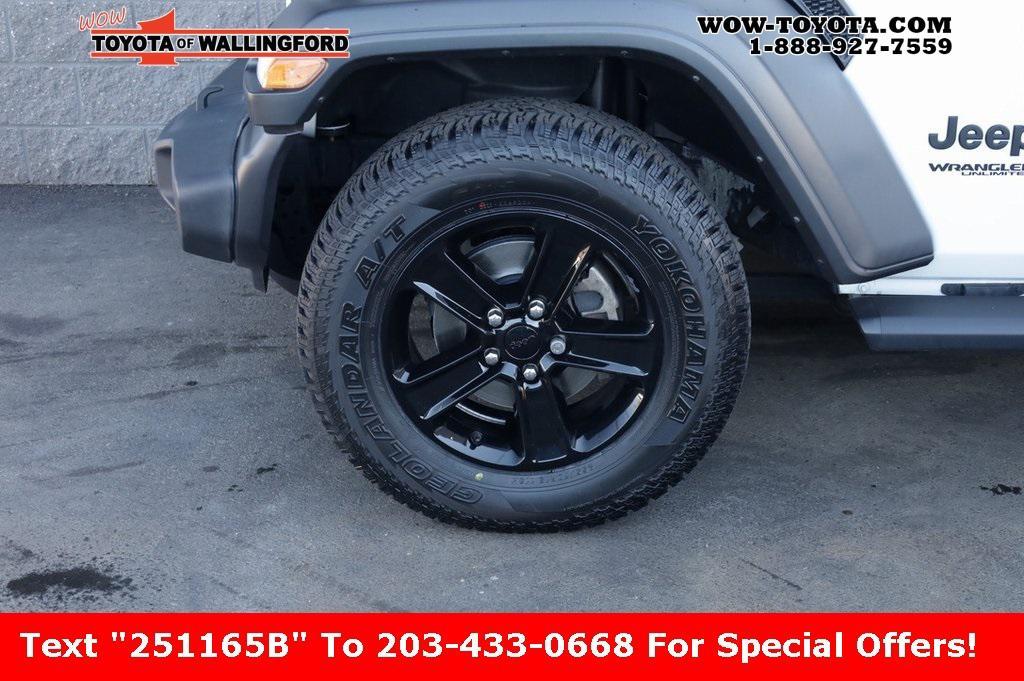 used 2021 Jeep Wrangler Unlimited car, priced at $28,925