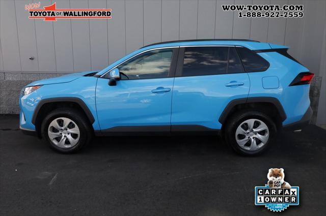 used 2021 Toyota RAV4 car, priced at $25,525