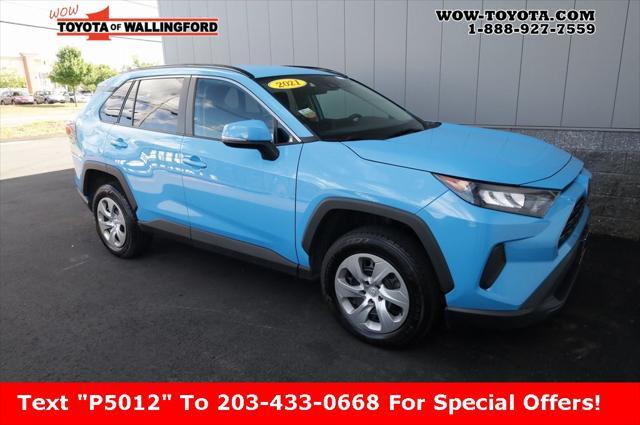 used 2021 Toyota RAV4 car, priced at $25,525